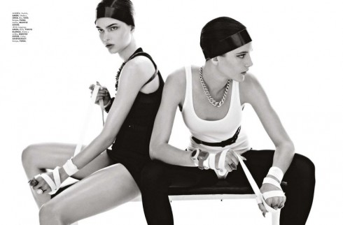 Alvaro Beamud Cortes Captures Workout Fever for Elle Mexico July 2012 6