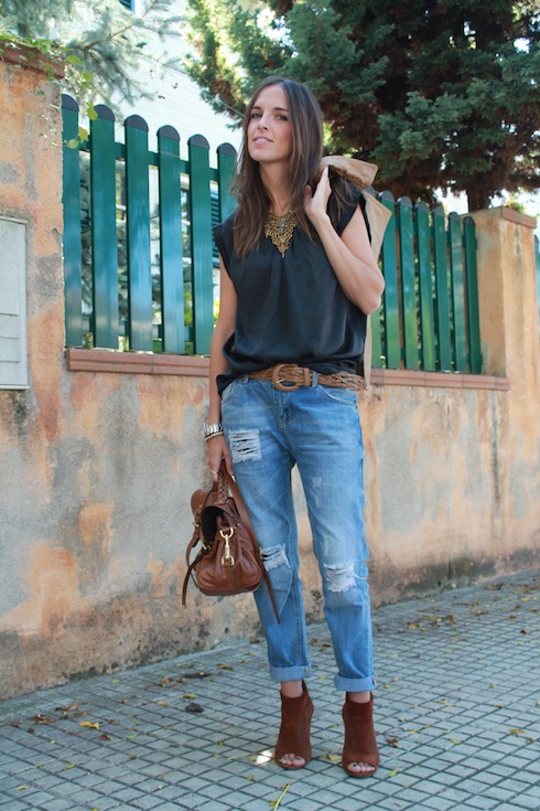 Boyfriend jeans lostinvogue.com 2