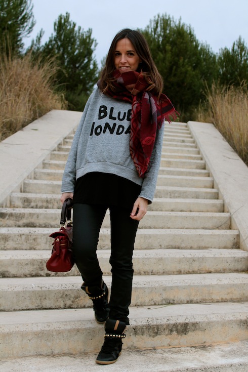 Burgundy touch lostinvogue.com 1