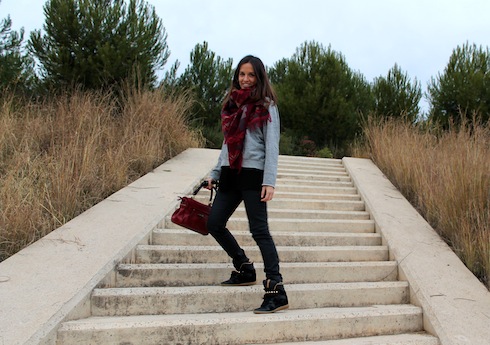 Burgundy touch lostinvogue.com 2
