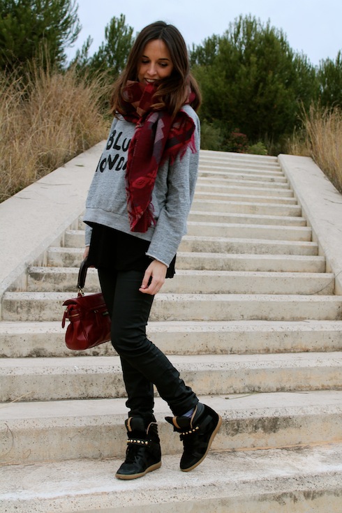 Burgundy touch lostinvogue.com 3
