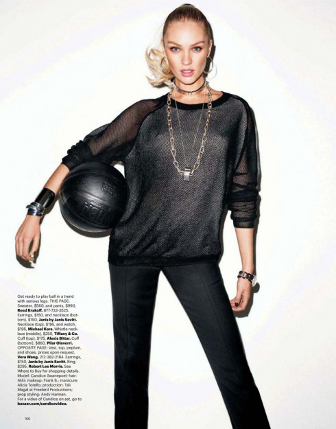 Candice Swanepoel by Terry Richardson for Harper’s Bazaar US 2