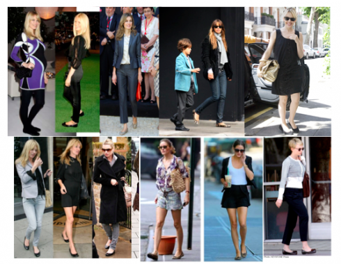 celebrities pretty ballerinas