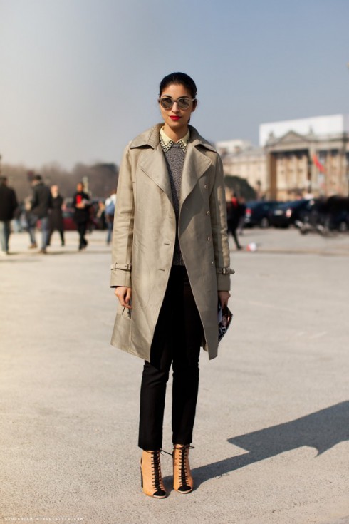 Caroline Issa via Stockholm Street Style