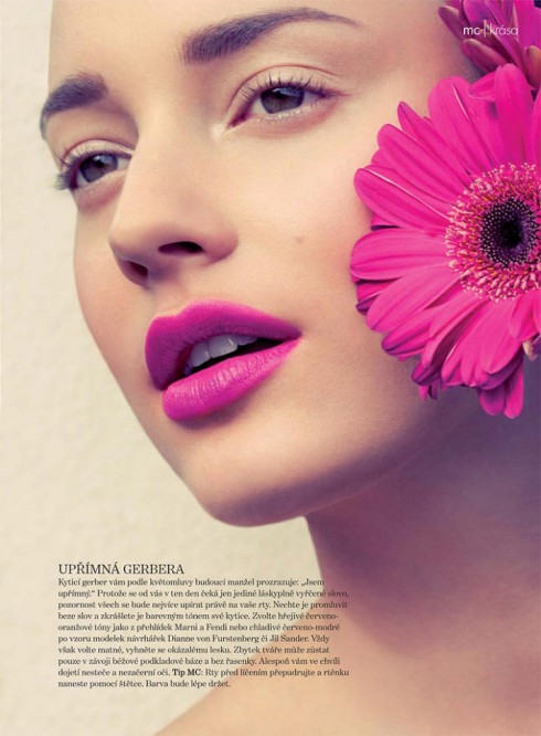 Chloe Laslier by Jeff Tse for Marie Claire Czech May 2011