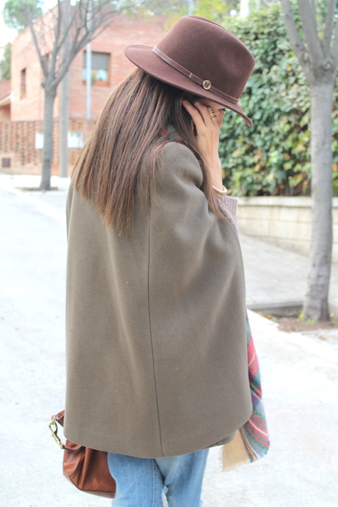 Cozy Scarf tartan zara Lostinvogue.com 11