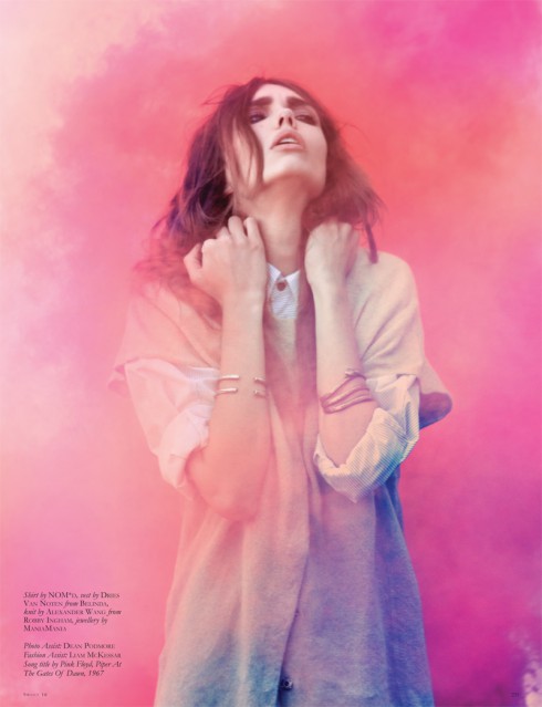 Edita Vilkeviciute by Nathaniel Goldberg for V Spain #16