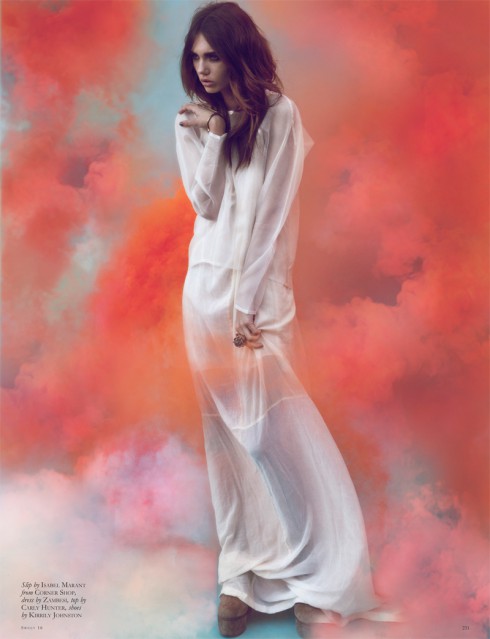 Edita Vilkeviciute by Nathaniel Goldberg for V Spain #16 2