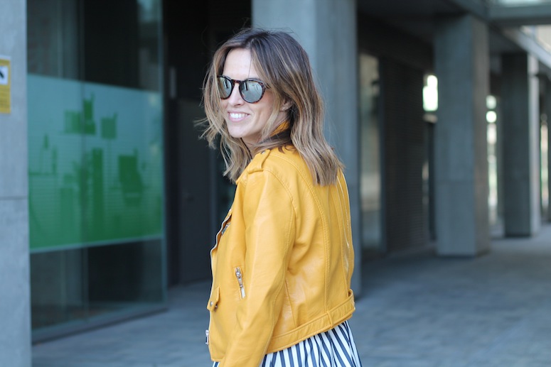 FALDA MIDI Y CHAQUETA BIKER www.lostinvogue.com 2
