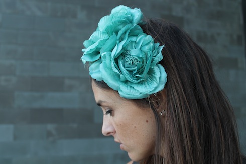 Flower crown toussette lostinvogue.com 2