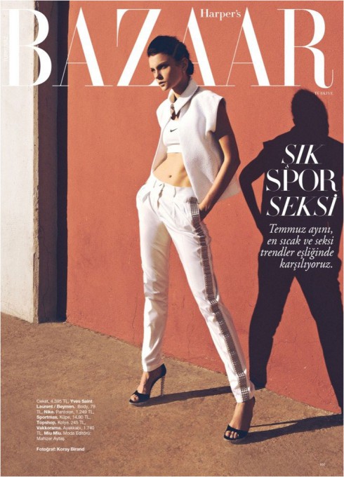 Harper’s Bazaar Turkey’s July Cover Shoot by Koray Birand 4
