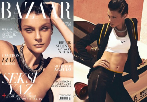 Harper’s Bazaar Turkey’s July Cover Shoot by Koray Birand