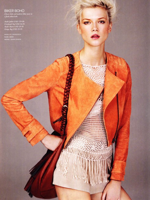 Kasia Struss by Josh Olins for H&M Magazine Spring 2011 2