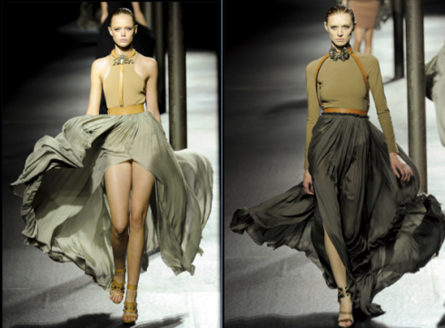 Lanvin SS11 Runway. Foto by Jannis Vlamos source runway.com