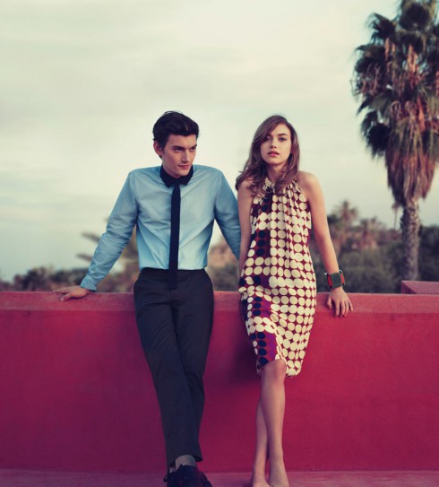 Liu Wen & Imogen Poots for Marni x H&M Spring 2012 Campaign by Sofia Coppola 3