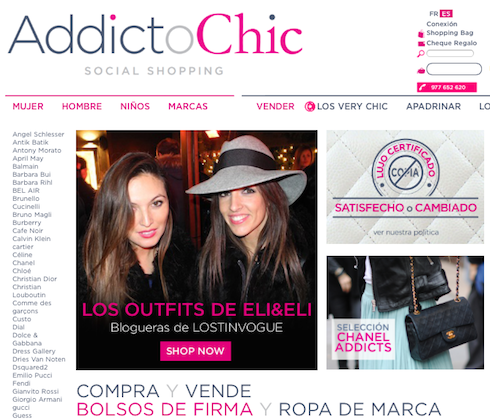 Luxury vintage preowned shop addictochic lostinvogue.com 1