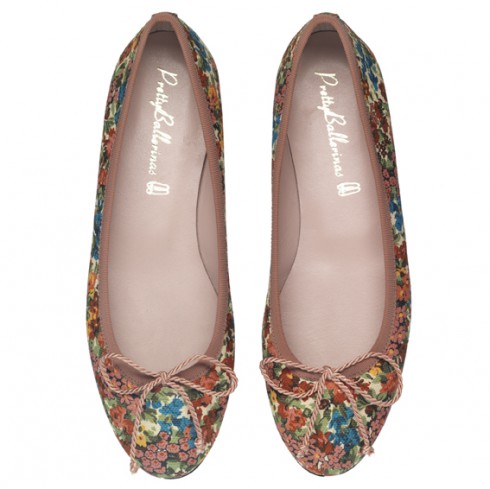 Marilyn flowery textile - pair