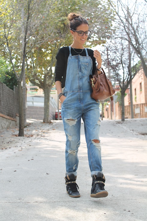 Never say never fall essentials dungaree lostinvogue.com 2