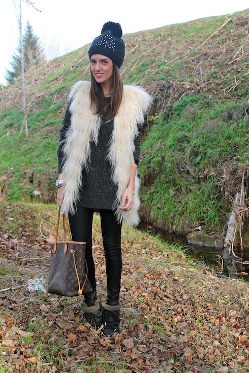 Nowles Isabel Marant snow boots lostinvogue.com  1