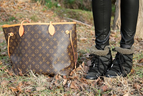 Nowles Isabel Marant snow boots lostinvogue.com  10