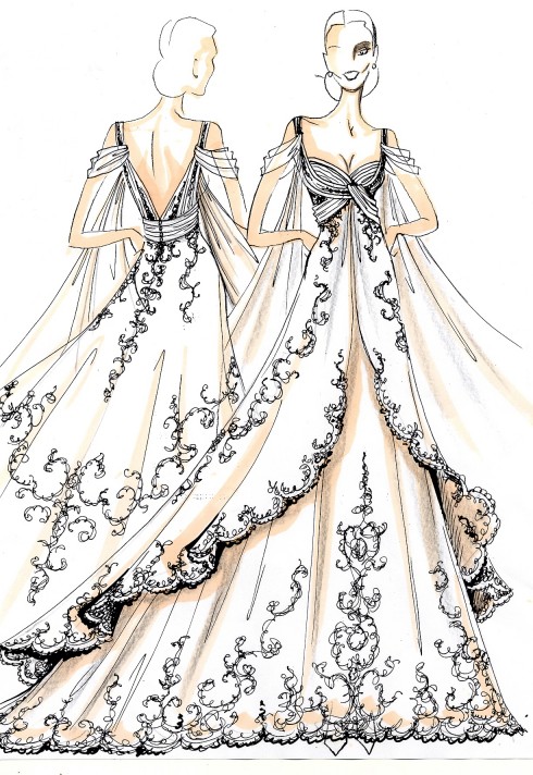 PRONOVIAS_Colecciones2012_Boceto1 PRONOVIAS_Colecciones2012_Boceto1