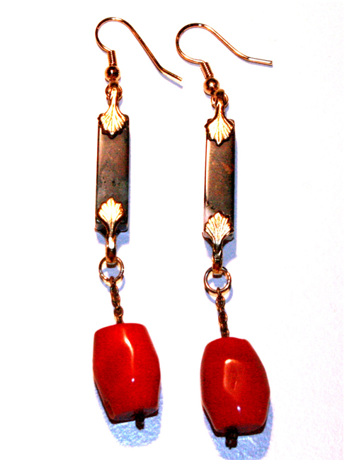Pendientes Piedra Roja