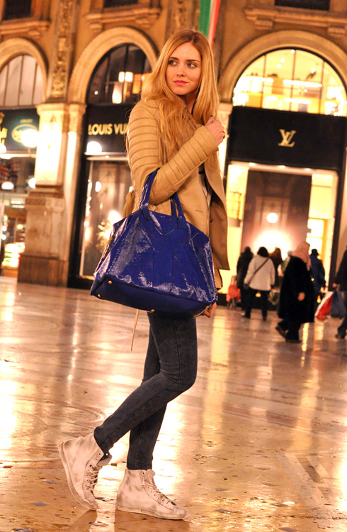 Bolso Azul Chiara Ferragni Bolso Azul Chiara Ferragni