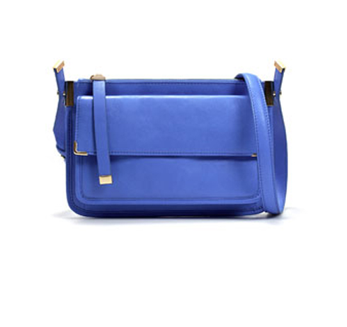 Cartera bandolera azul Zara Cartera bandolera azul Zara