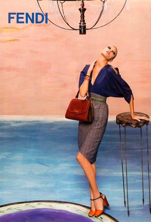 Fendi Campaña Spring 2011 Fendi Campaña Spring 2011