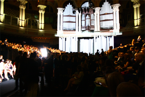 Sala del Museo Nacional de Arte de Catalunya