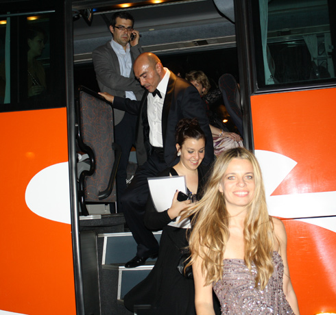 Llegando al Evento con la organización de Pronovias