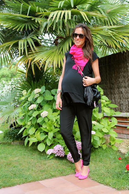 Pretty ballerinas Lostinvogue.com maternity look premama 4