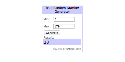 RANDOM.ORG 2