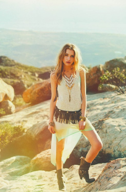 THREADSENCE’S BOHEMIAN GLAM SPRING 2013 LOOKBOOK 6
