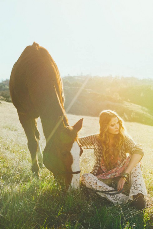 THREADSENCE’S BOHEMIAN GLAM SPRING 2013 LOOKBOOK