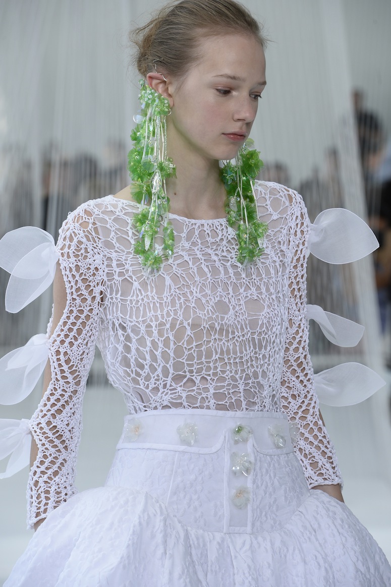 NEW YORK, NY - SEPTEMBER 14: A model walks at Delpozo Runway September 2016 at New York Fashion Week at Pier 59 Studios on September 14, 2016 in New York City. (Photo by Fernanda Calfat/Getty Images)